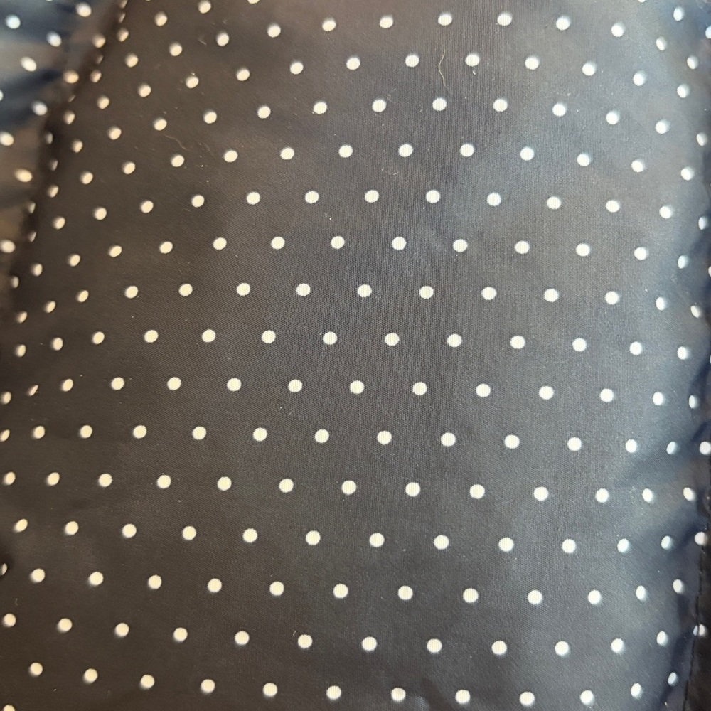 Gap baby Down snowsuit navy blue white polkadots, 18 to 24 months - Picture 11 of 11